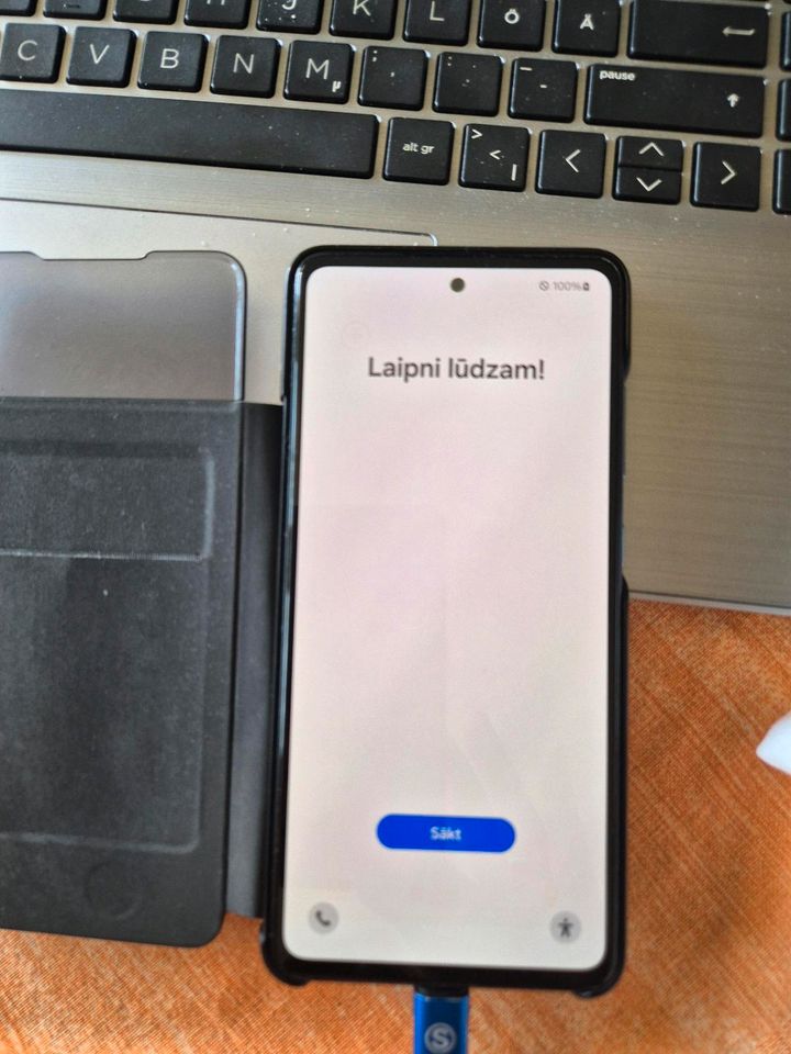 Samsung Galaxy A52 128 GB BlueBiete hier ein gebrauchtes Handy mi in Magdeburg