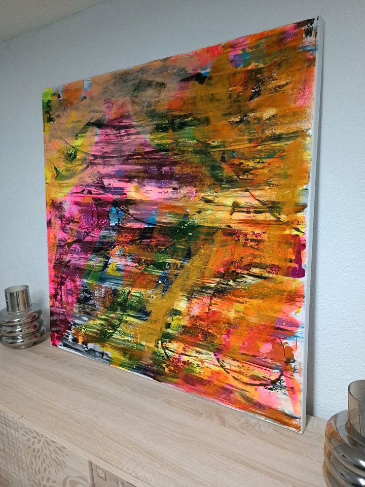 Acrylbild abstrakt Unikat in Jeßnitz