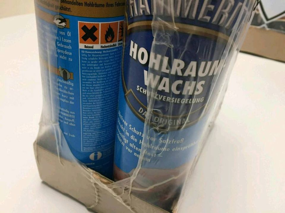 6x400ml Hammerite Hohlraumschutzwachs Waxoyl Hohlraumversiegelung in Frankfurt am Main