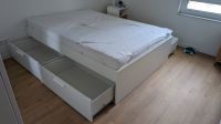 Bett mit 4 Schubladen 140x200 (Ikea Malm) Düsseldorf - Lichtenbroich Vorschau