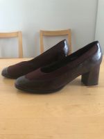 Pumps High Heels Blockabsatz Bordeaux Rot Bayern - Regensburg Vorschau