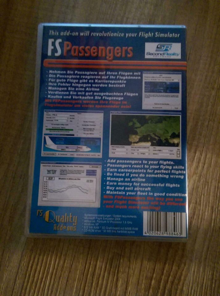 PC Flugsimulator  FS Passengers in Leimersheim