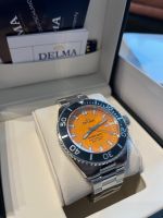 DELMA - Schweizer Sportuhr - Herrenuhr Periscope Orange - Ø 45 mm Rheinland-Pfalz - Mainz Vorschau