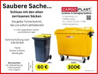 Mülltonne schwarz/gelb, gelber Sack, Gelbe Tonne, 1100l NEU Baden-Württemberg - Salem Vorschau