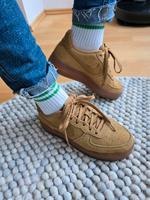 Nike Air Force cognac beige braun 36 36,5 plateau sneaker damen Hannover - Mitte Vorschau