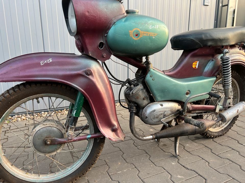 Simson Star SR4-2/1 SR4 1974 Moped Mofa Roller E128 in Osterweddingen