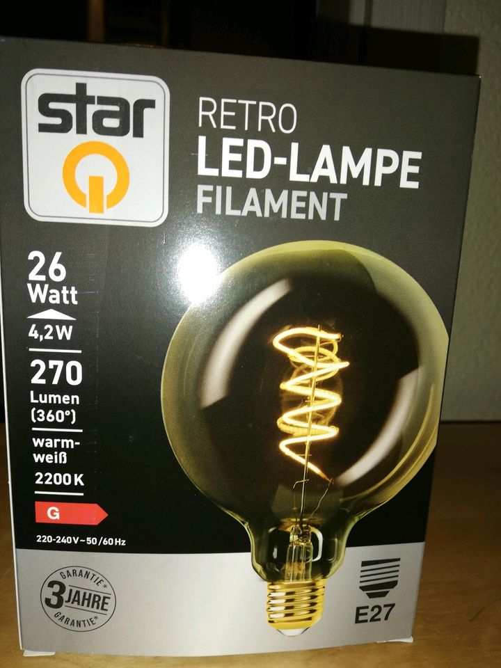 Retro led Lampe in Schonach