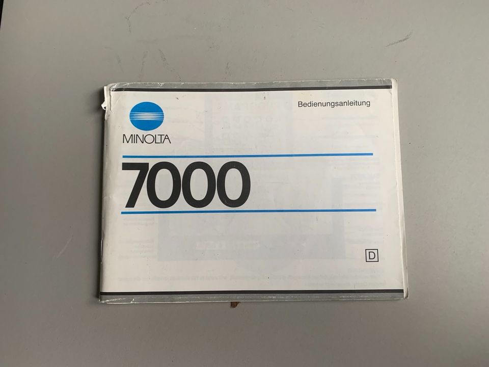 Minolta 7000  AF mit Sigma Zoom in Essen