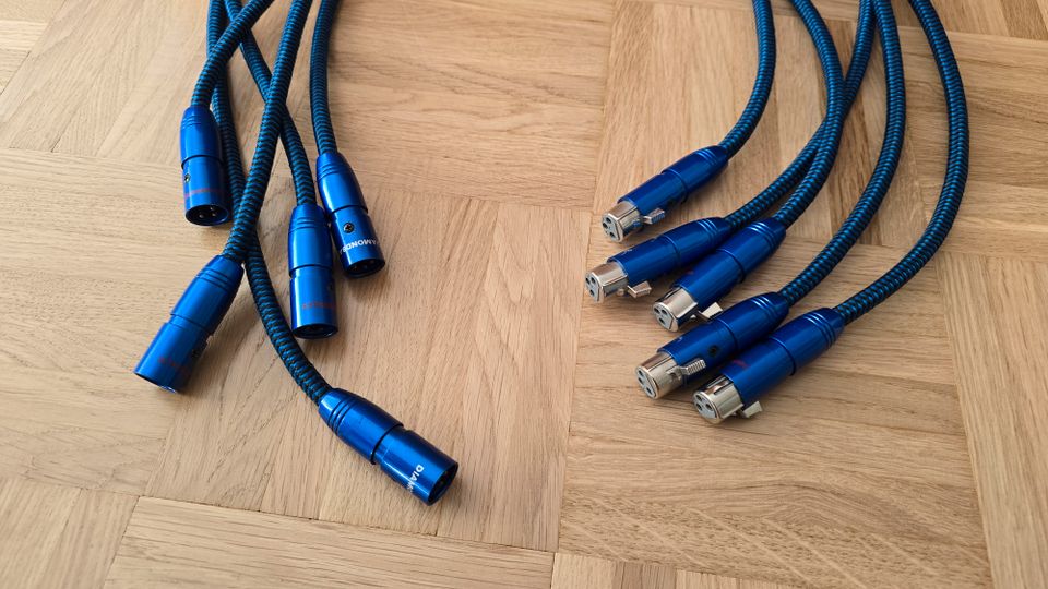 Audioquest Diamondback XLR 3x 1m High End XLR Kabel in Meckenheim