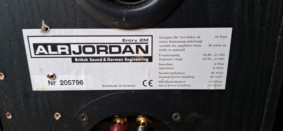 Paar Lautsprecher ALR Jordan Entry 2m gebraucht in Euskirchen