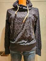 Naketano Pullover Hoodie Leopard grau blau Gr. S Bayern - Beilngries Vorschau