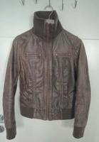 Pimpkie Leder Jacke 34 braun Neuwertig Hessen - Rodgau Vorschau