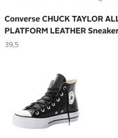 Converse Chuck Platform Leather All Star Sneakers,Gr.39,5,wie neu Hessen - Steffenberg Vorschau