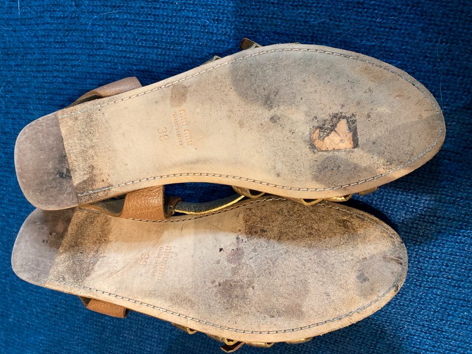 MIUMIU, Sandalen, Gr.38/39, wie neu in Aachen