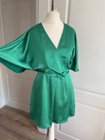 H& M Gr S SatinKleid , Party Kleid mini Mega grün Hessen - Limburg Vorschau