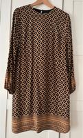 Goldbraun- Schwarzes Druckkleid, Größe 36 Baden-Württemberg - Brühl Vorschau