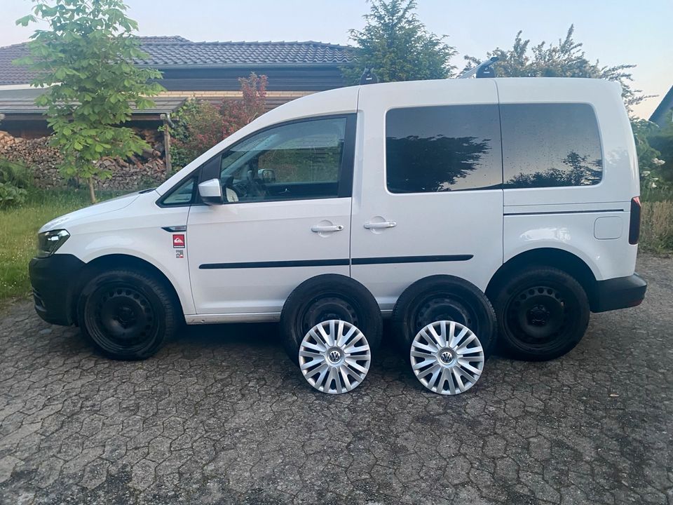 VW CADDY 15 Zoll Sommer und Winterräder in Fehmarn