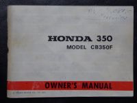 Honda CB 350 Four / 50 Jahre alt / Owner's Manuel 1972 Niedersachsen - Clenze Vorschau