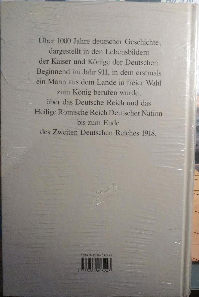 Buch Die Kaiser und Könige der Deutschen, Bechtle 1994 OVP in Berlin