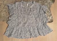 MNG Bluse Hemd Shirt locker weit Blumenmuster blau M 38 40 Bayern - Münsing Vorschau
