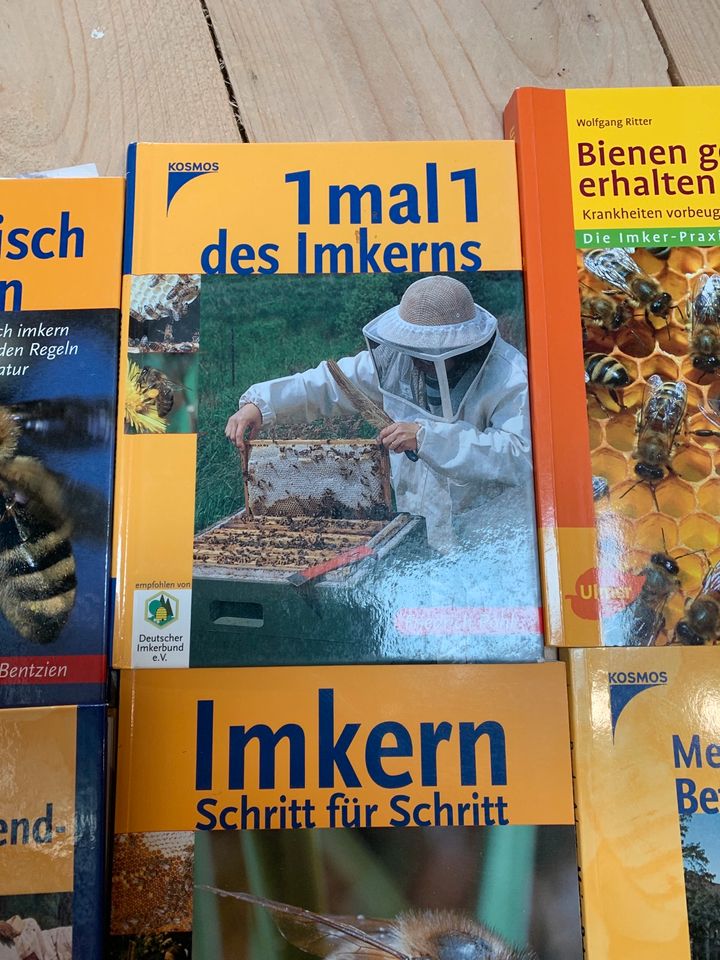 6 Stück Imker hochwertige Lehrbücher wie neu und  Lehr CD‘s in Ohrenbach