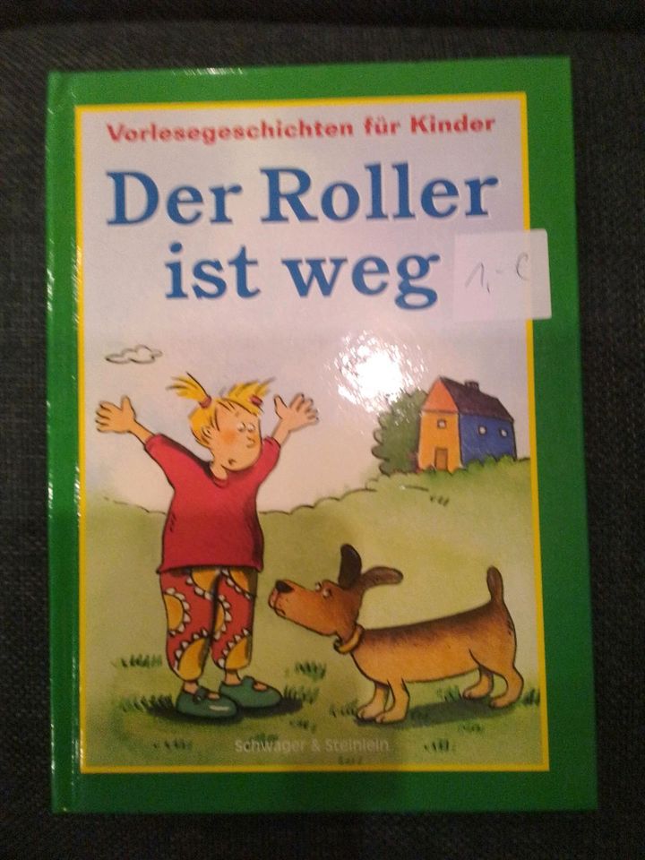 Buch: Der Roller ist weg. Vorlegeschichten für Kinder. in Goch