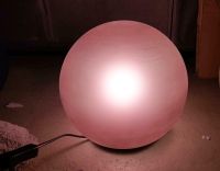 bald offline | Lila Leuchte Lampe Kugellampe Matt Fado 25 cm ikea Baden-Württemberg - Rauenberg Vorschau