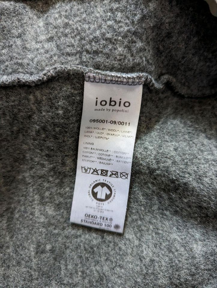 Iobio Wollwalk Overal Wollfleece Anzug 50/56 Zwillinge in Bottrop