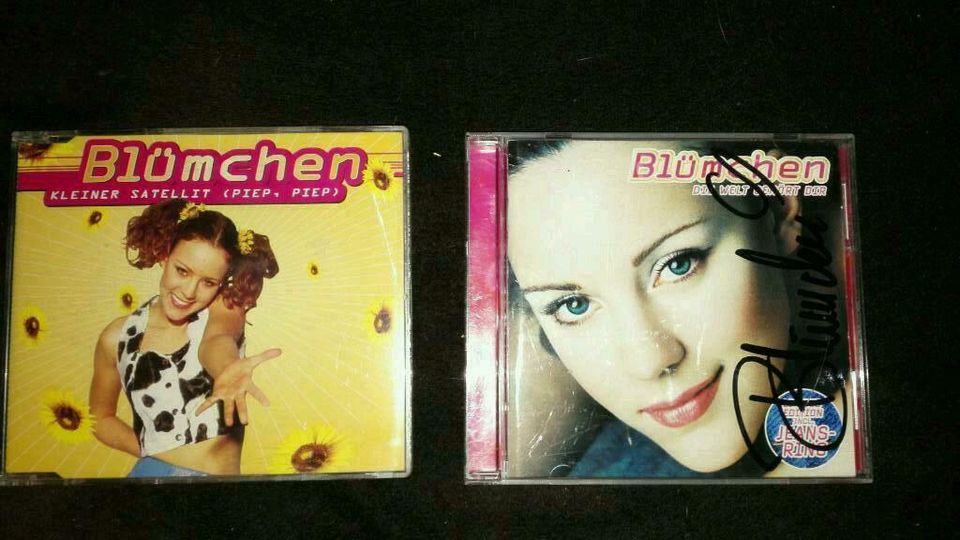 CDs Blümchen (mit Signatur) in Weichs