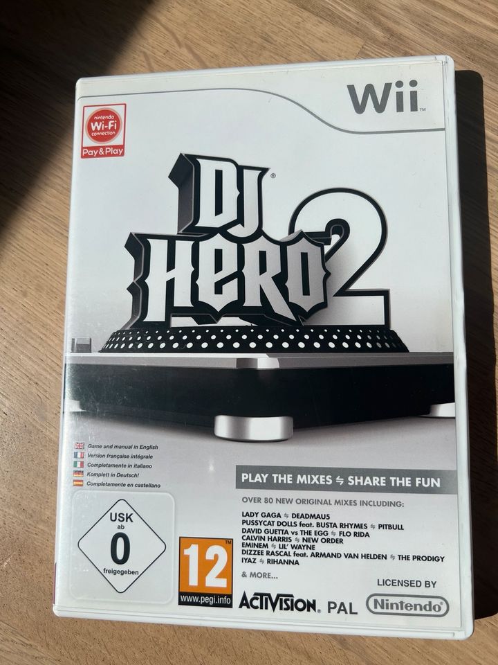 Wii Spiel Dj Hero 2 in München