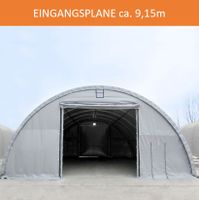 9,15m x 12m stabile Rundbogenhalle, Lagerzelt, Garage, wasserdicht, Plane ca. 650g/m² GRÜN Berlin - Reinickendorf Vorschau