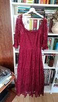 Shein Maxi-Kleid L neu bordeaux Spitze Bremen - Neustadt Vorschau