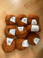 225g / 9 Knäuel Lana Gatto Silk Mohair Orange Rost Fb. 14198 Schleswig-Holstein - Fockbek Vorschau