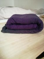 Uppymama handwoven Baby Tragetuch Shorty Purple Haze 3,15m München - Au-Haidhausen Vorschau