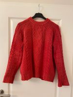 Roter Strickpullover von Ralph Lauren, M Sachsen-Anhalt - Halle Vorschau