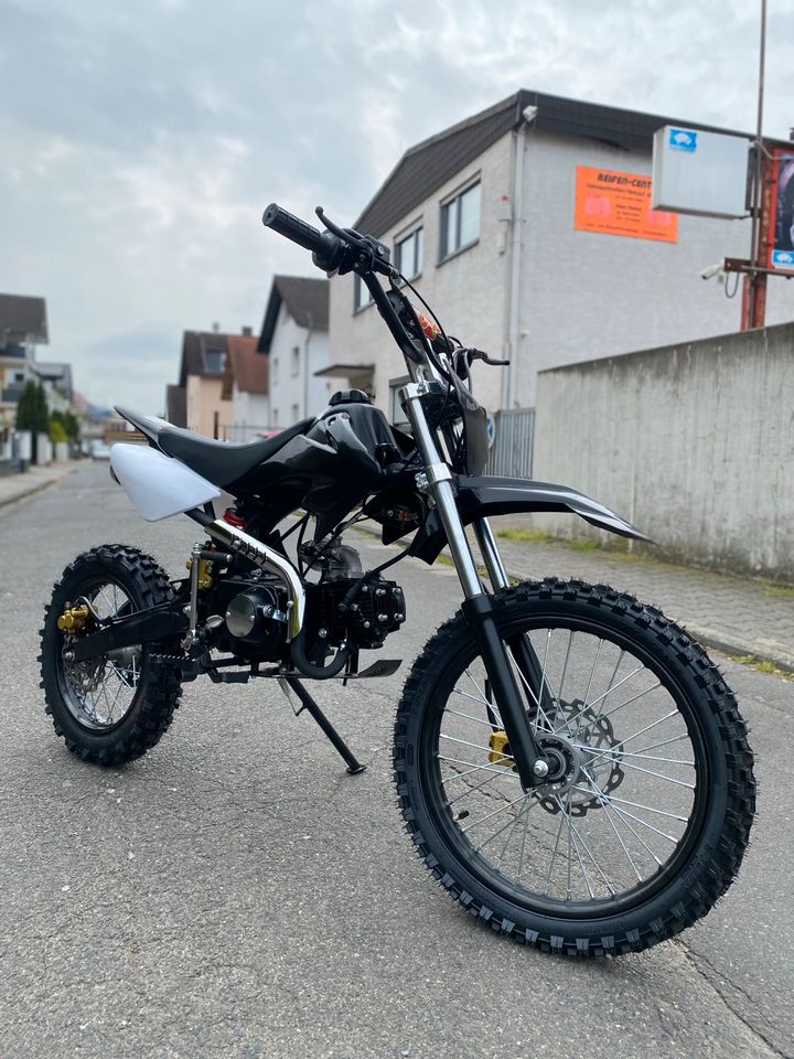 Pit Bike 125ccm KXD NEU Cross 17/14 Zoll Dirtbike Pitbike 2024 in Aschaffenburg