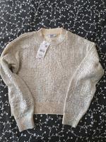 Silberfarbener Strickpullover Mango Hessen - Fulda Vorschau