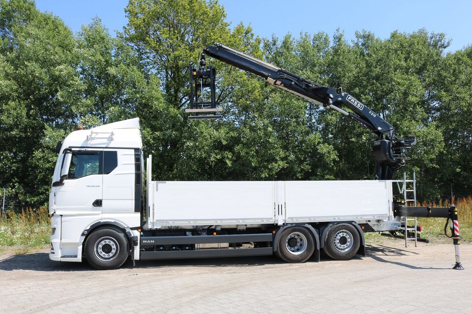 MAN TGX 26.510 LL 6x2-4 KRAN FASSI SOFORT VERFÜGBAR! in Kaltenkirchen