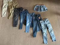 7 Hosen/Jeans und 1 Rock für Mädchen, Gr. 122-128 Dresden - Leubnitz-Neuostra Vorschau