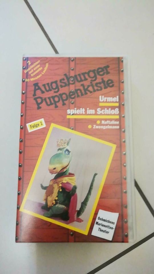 Augsburger Puppenkiste/Bullerbü/Dschungelbuch Videokassetten in Kolitzheim