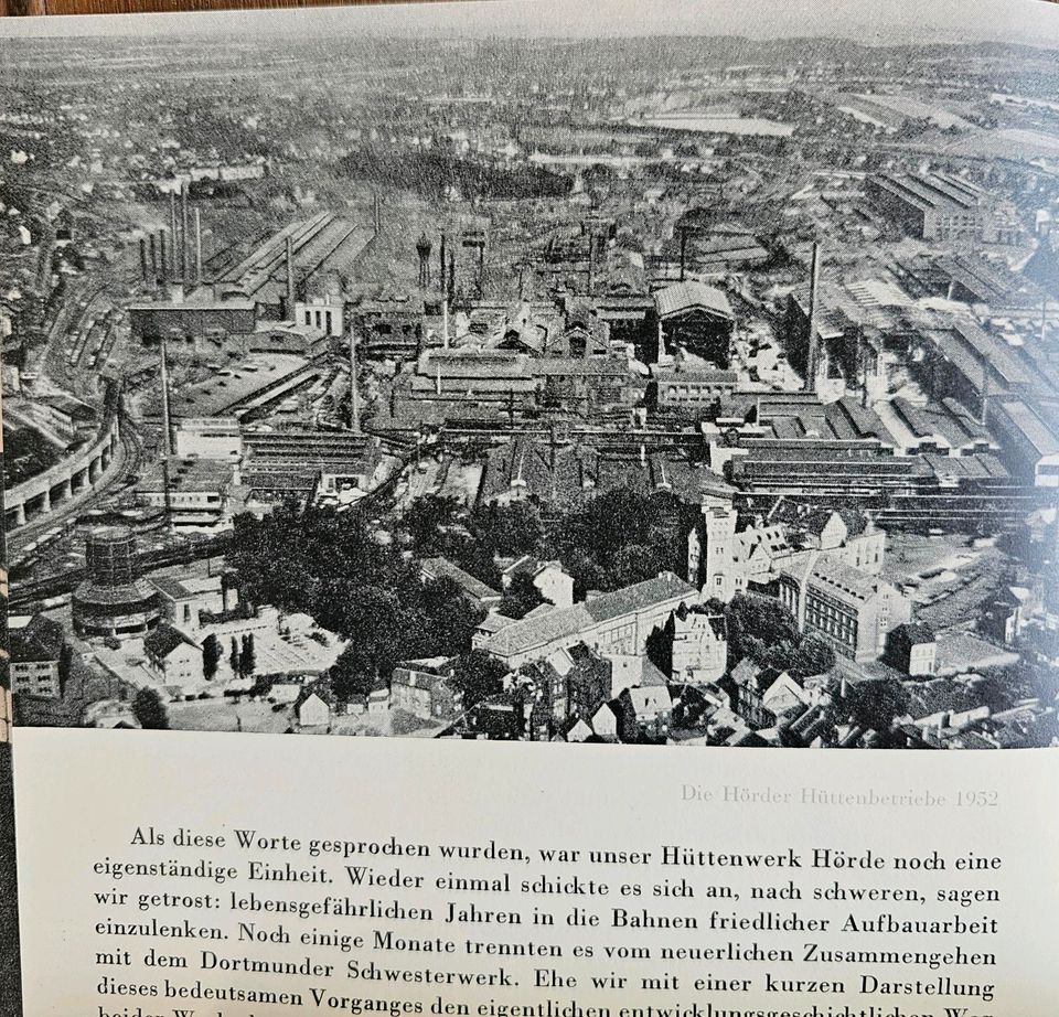 100 Jahre Dortmund-Hörder Hüttenunion 1952 Hoesch Phoenix-See in Dortmund