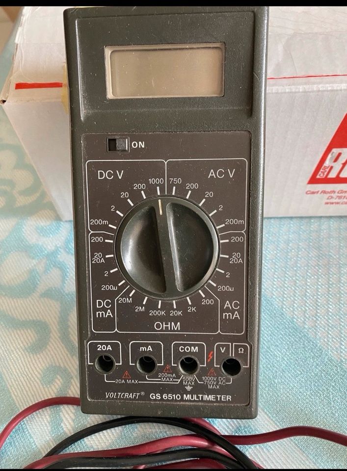 Multimeter voltcraft GS 6510 in Hamburg