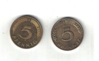 Münzen BRD 1950-96 5 Pf  x76 vhb Hessen - Mühltal  Vorschau