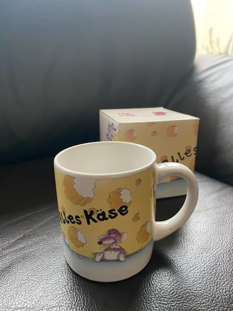 Tasse Kaffeebecher Mug 90er Jahre Carte Blanche unbenutzt in OVP in Berlin