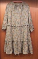 Vila Kleid Tunika Rüschen Volant Blumen 3/4-Arm Mintgrün Gr. XL Baden-Württemberg - Mannheim Vorschau