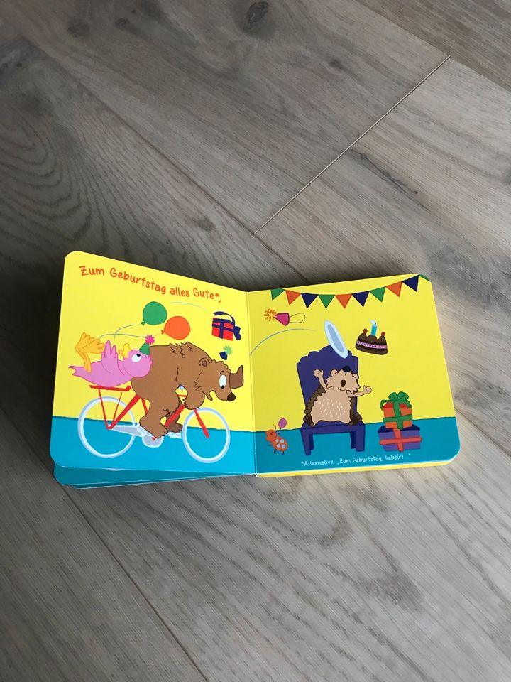Kleines Kinderbuch mit Sound, zum Geburtstag in Eiselfing