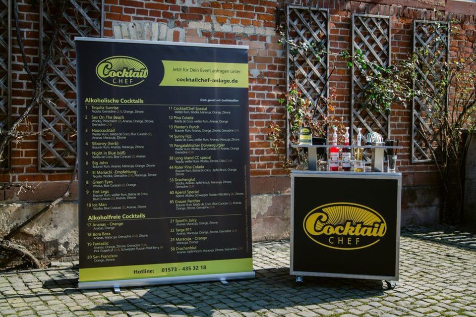 Mobile Cocktailbar Cocktails auf Knopfdruck in Andernach