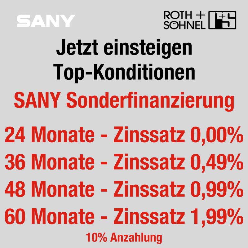 SANY SY 75C - junges Vorführgerät - ab 0% finanzieren in Buseck