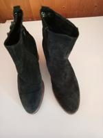 Damen Wildleder Stiefeletten dunkelblau  Gr 40 von Gabor Hessen - Angelburg Vorschau