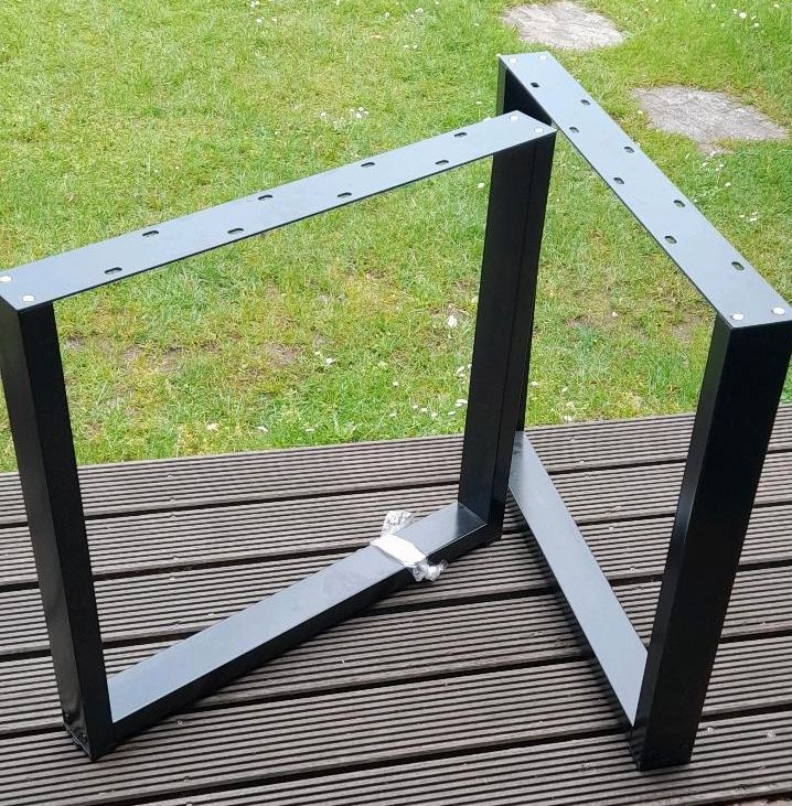 2 Set Tischbeine 80x72cm aus Stahl Tischgestell in Hannover
